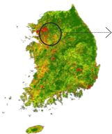 한반도 지도 이미지